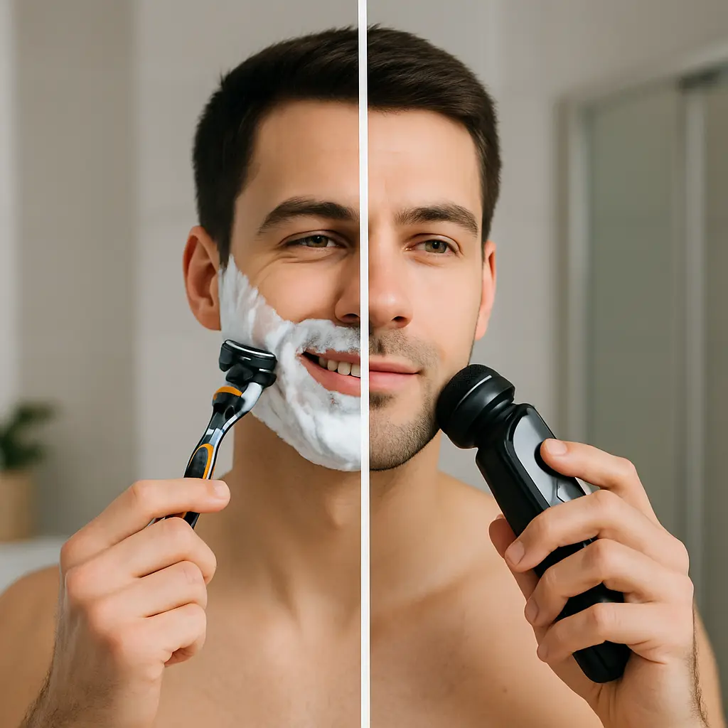 مزایای ژیلت به نسبت ریش تراش برقی