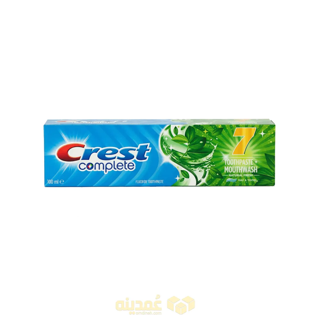 خرید عمده خمیر دندان کرست مدل Complete 7 Toothpaste Mouthwash