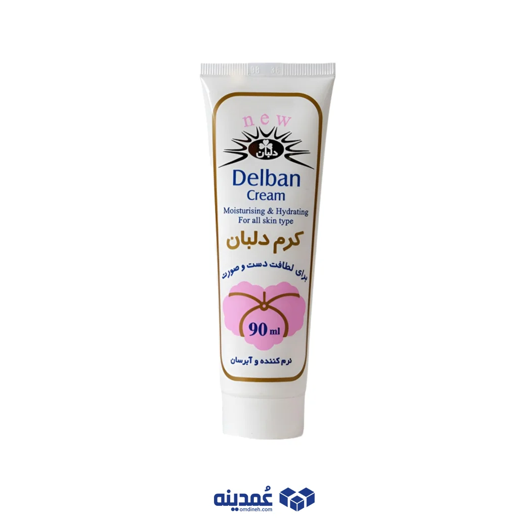کرم دست و صورت تیوپی دلبان