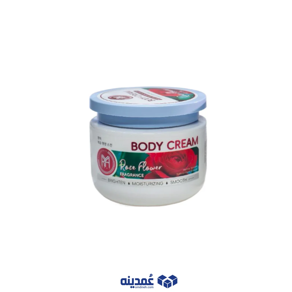 کرم بدن ۵۲۸ میل گل سرخ ماری