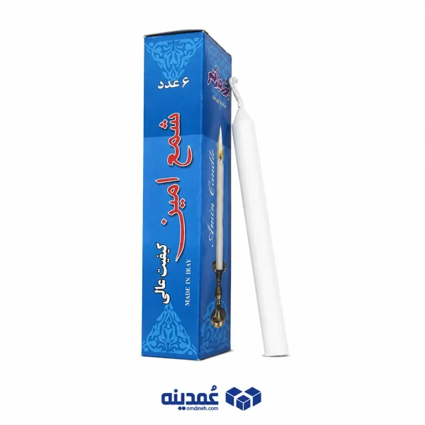 شمع امین بسته 6 عددی