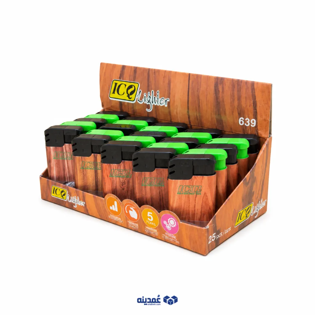 فندک کد 639 طرح چوب