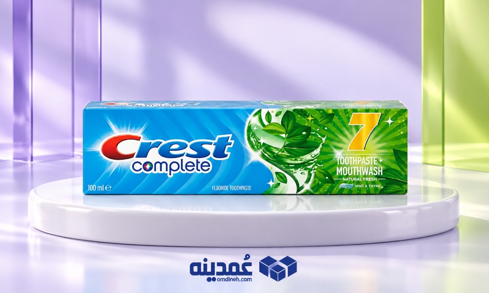 خمیر دندان کرست مدل Complete 7 Toothpaste Mouthwash 1 خمیر دندان کرست مدل Complete 7 حجم 100 میل