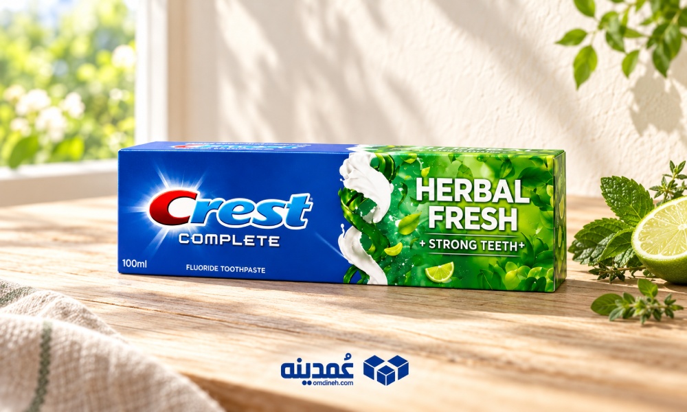 خمیر دندان کرست مدل Herbal Fresh
