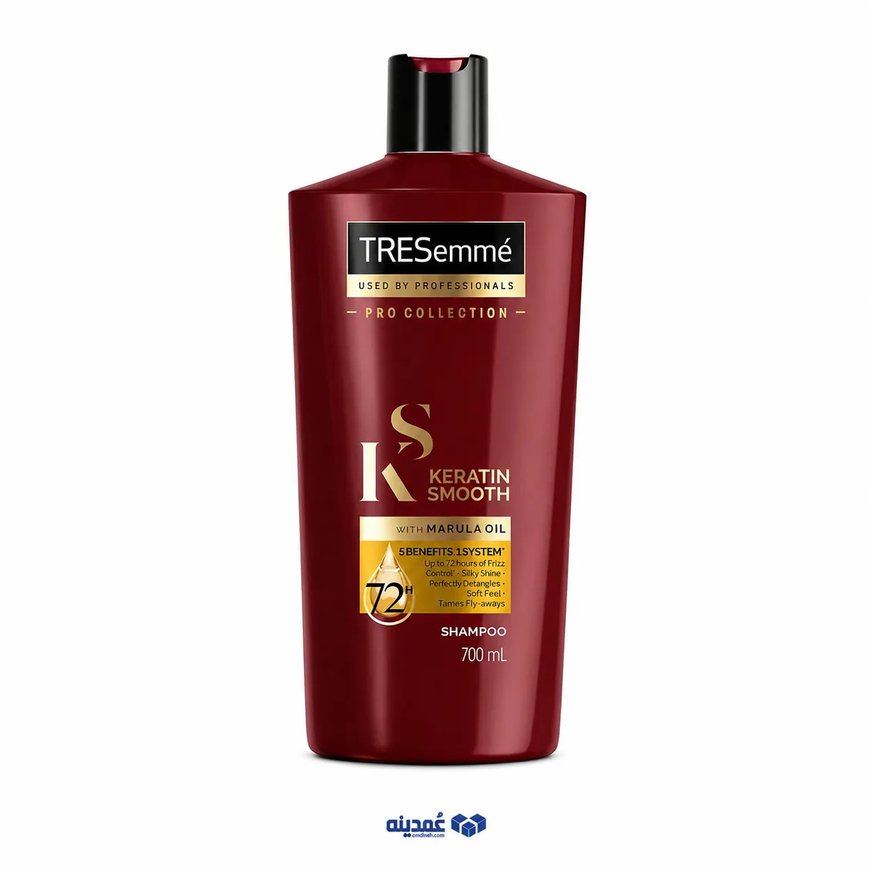 خرید عمده شامپو کراتینه ترزمه قرمز مدل Keratin Smooth از عمدینه