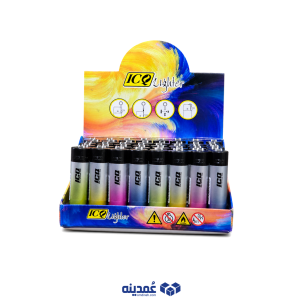 خرید عمده فندک سنگی گرد آی سی کیو کد 7 (مدل کلیپر) از عمدینه