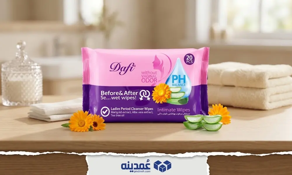 دستمال مرطوب بهداشتی بانوان دافی بسته 20 عددی 2 محصولات مکمل برای خرید عمده دستمال مرطوب بهداشتی بانوان دافی