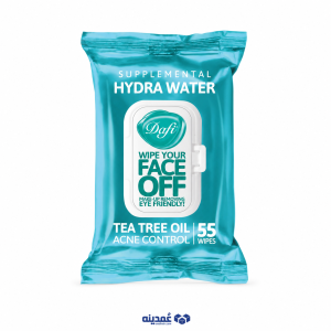 دستمال مرطوب پاک کننده آرایش دافی مدل HYDRA WATER بسته 55 عددی