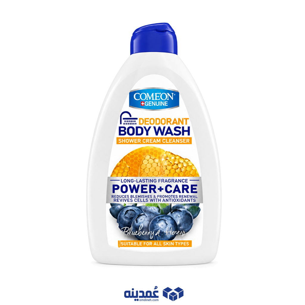 خرید عمده شامپو بدن کرمی کامان مدل Power Care