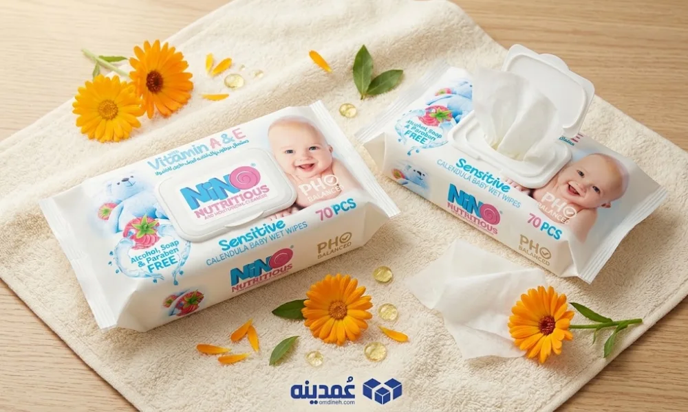 دستمال مرطوب کودک نینو مدل میوه ای درب دار حاوی کالاندولا بسته 70 عددی 2 محصولات مکمل برای خرید عمده دستمال مرطوب کودک نینو مدل میوه ای درب دار حاوی کالاندولا