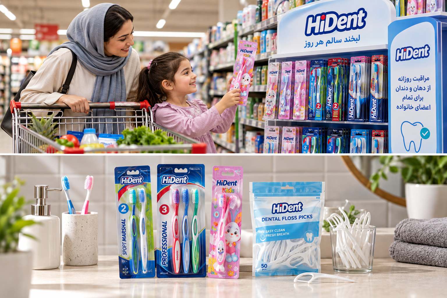 فروش و پخش عمده پرفروشترین محصولات برند هایدنت از عمدینه