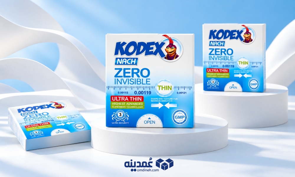 کاندوم کدکس مدل Zero Invisible بسته 3 عددی 1 خرید عمده کاندوم کدکس مدل Zero Invisible بسته 3 عددی