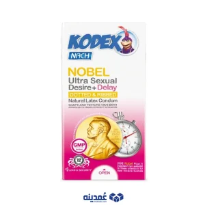 خرید عمده کاندوم ناچ کدکس مدل Nobel بسته 12 عددی