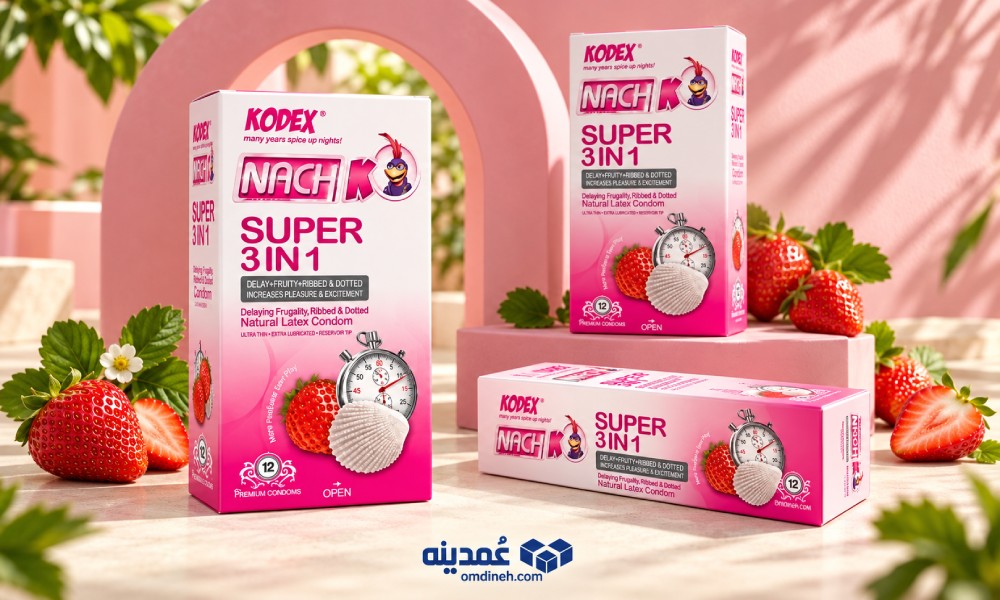 کاندوم کدکس مدل Super 3 in 1 بسته 12 عددی 1 کاندوم کدکس مدل Super 3 in 1 بسته 12 عددی